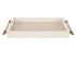 Roma White Shagreen Tray